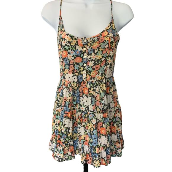 Multicolored Spaghetti Strap Top - Picture 1 of 6